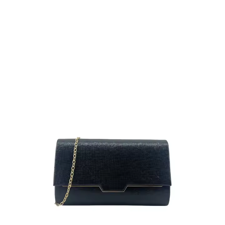 MODELISA Bolso Clutch con Cadena para Hombro Ideal para Bodas y Eventos Elegantes para Mujer - 1