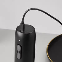 Abrevidor De Botellas De Vino Eléctrico Automático Recargable Con Base De Carga Herramientas De Cocina Eco-amigable Acero Inoxidable - details 3