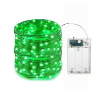 Luces De Fairy LED 5M Con Pilas Operadas Cadena De Luces De Hierro Cuádruple Para Jardín Fiesta Bodas Navidad Decoración - details 13