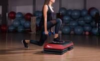 Arebos Banco Step Ajustable Km-fit Aeróbico | Plataforma Fitness Stepper - details 24