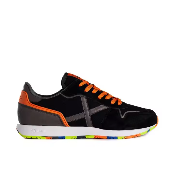 Munich Zapatilla Massana 495 Hombre Negro - Sneaker Retro Running Histórico - 1