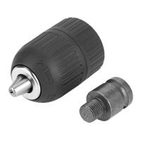 Chorro De Taladro Sin Llave 2-13mm 1/2"-20UNF Con Adaptador De 1/2 Para Conversión De Llave De Impacto Walfront - details 0