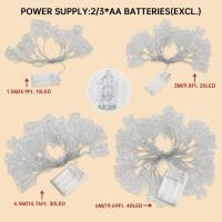 Lámpara De LED Para Ramadan 1pc Transparente Con Botella De Aceite Decoración De Fiesta De Eid Al-Fitr En Exteriores Y Hogar Luz De Cadena Para Celebraciones Islámicas - details 11