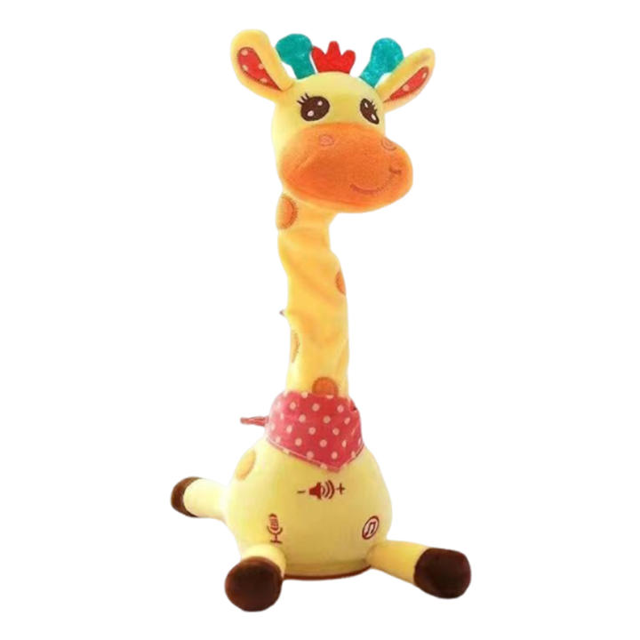 Juguete De Giraffe Musical Que Canta Y Danza Con Luz LED Volumen Ajustable Figura De Giraffe Para Niños Y Niñas