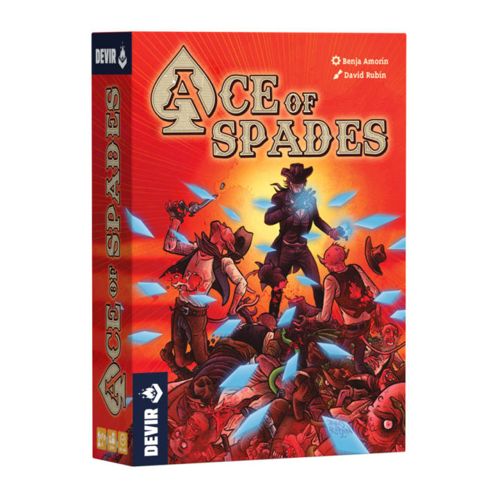 ACE OF SPADES DEVIR - Juego de Mesa - Caja Original - Devir - Juego de Tablero - Juego de Mesa - PREVENTA - Lanzamiento 27-4-26