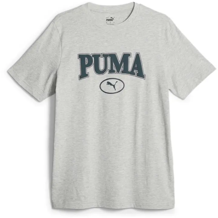 Camiseta de Manga Corta Puma Squad para hombre en color gris - 1