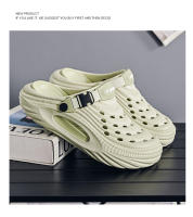 Nuevos Pantuflas Masaje Para Hombre 2025 Sandalias Casuales De Playa Comodidad Grande Tamaño 40-45 Plataforma Medio Tacón Invierno Interior Exterior - details 13
