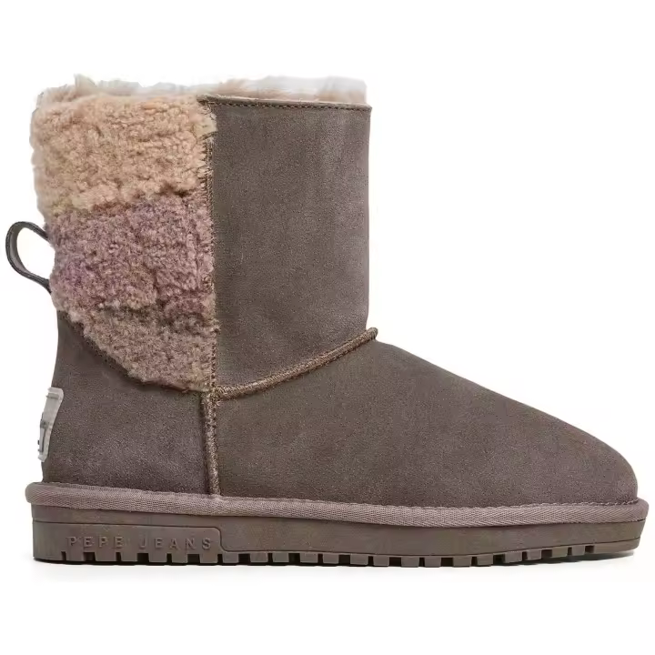 Botas Pepe Jeans Diss Mix para mujer en color marron - 1