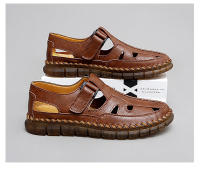 Zapatos De Hombre Hechos a Mano Casual Transpirables De Cuero Suede Antideslizantes Para Exterior Y Caminar En Venta Caliente - details 2