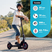 Patinete Eléctricos iScooter i9M 500W 10" 36V 7.5Ah Batería Máxima Alcance 30 Km Potente para Adultos - details 1