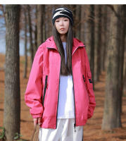 Chaqueta De Senderismo Para Mujer Impermeable Y a La Viento Con Capucha Ropa De Trabajo Para Montañismo Deporte De Otoño E Invierno Estilo High Street - details 8