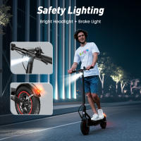 Patinetes Electricos Adultos iScooter W6 500W 10" 36V7.8Ah Batería Máxima Alcance 30 Km Potente para Adultos - details 3