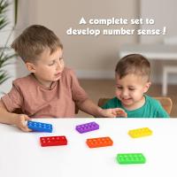 Juego De Matemáticas Con Marco De Diez Para Niños Juguetes Educativos De Silicona Para Preescolar Y Primaria En Clase - details 4