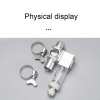 Difusor De CO2 Para Acuario Sistemas Externos De Refinación De Agua Para Tanque De Hierba Accesorios Para Tanque De Peces Material De Aleación De Aluminio - details 8