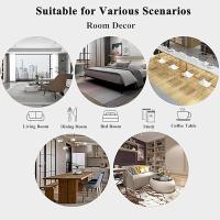 Carpetas Antideslizantes Absorbentes De Lana De Cordero Imitación VIKAMA Para Baño Entrada Sala De Estar Decoración Del Hogar Adultos Máquina De Lavar Técnica Tejida a Mano - details 7