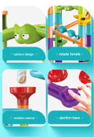 Juego De Carreras De Bolas Con Catapultas Y Bloques De Construcción Para Niños Juguetes Educativos De Cuentas Y Plástico Regalo Ideal Para Edad 14+ - details 21