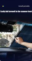 Protector De Ventanas De Coche Plegable Y Retráctil Anti-Sol En Aluminio Para Ventanas Frontales Y Traseras Accesorio Automotriz - details 3