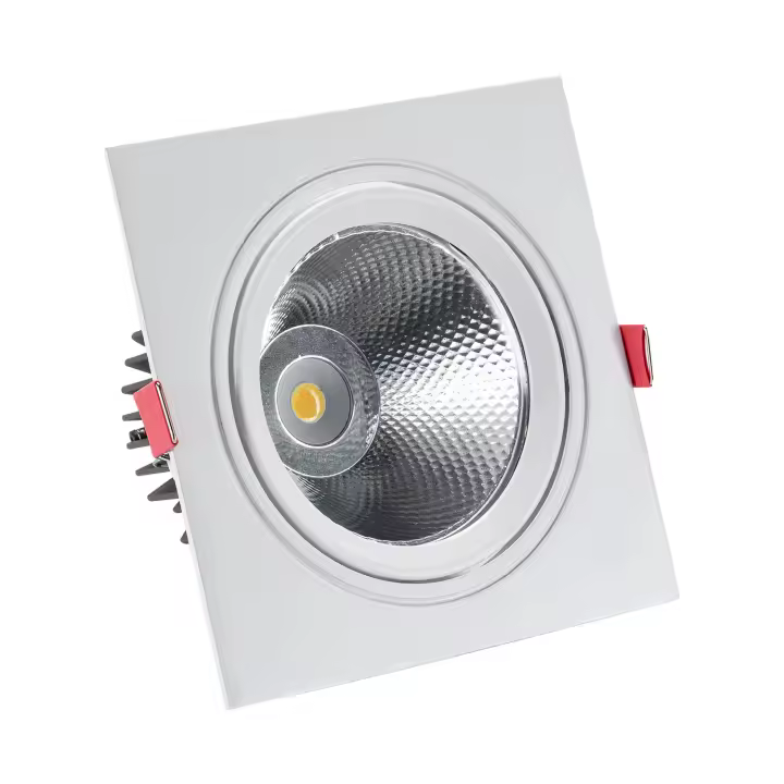 Ledkia Foco Downlight LED 15W Cuadrado Madison Corte Ø 115 mm 4000K Blanco Neutro - 1