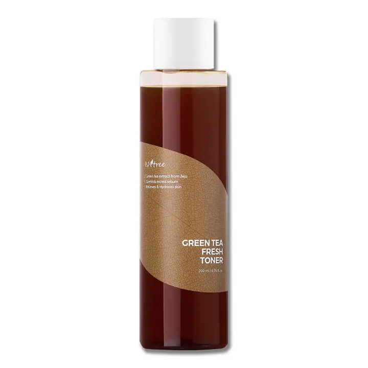 ISNTREE Green Tea Fresh Toner- Tónico Coreano de Té Verde Calmante Pieles Problemáticas Grasas y con Acné 200ml - 1