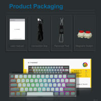 Teclado Mecánico De Juego E-YOOSO Hz-61 RGB USB Mini 8K Con Interruptores Magnéticos Y Cable Desmontable Para PC Y Laptop 61 Teclas - details 13