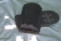 Geshop Yanoir 4 Pares Calcetines Medias Lycra Invisibles Recortables Mujer  Calcetines Medias Corte Bajo Transpirables Antideslizantes  Color Negro, Carne - details 2