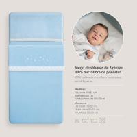 🛏️Cómodas sábanas de coralina para Cochecito bebé: suavidad y calidez en cada noche-Interbaby🛏️ - details 7