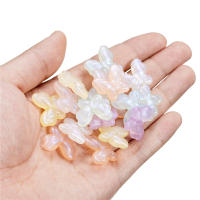 10Pcs/Lot Bolas De Mariposa Acrílicas Para Hacer Joyas Accesorios Para Pulseras Collares Y Aretes Forma Irregular DIY - details 5