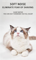 Recortadora De Pelo Para Perros Eléctrica Kit De Peluquería Profesional Para Mascotas Cortador De Pelo De Gato Recargable - details 8