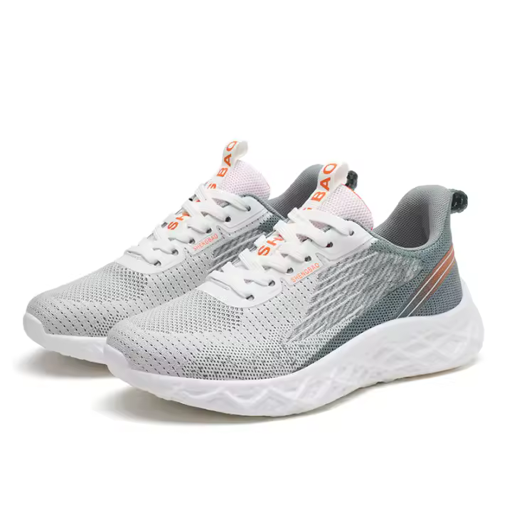 Zapatillas De Running Para Mujer 2023 Otoño Suela Suave Absorbedora De Choque Transpirables Ligeros Y Suaves Superficie De Malla Zapatos Casuales - 1