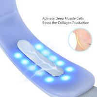Inteligente de adelanto facial instrument with microcorriente EMS, mascarilla reafirmante y lifting, masajeador facial en V, ininstrument de Belleza para adelgazar El Rostro. - details 9