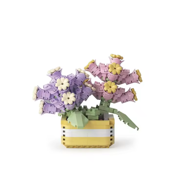 Potted Plants  Building Blocks Bricks - 1