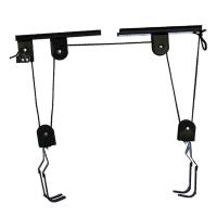 Soporte De Bicicleta Para Techo Montaje En Garage Estante De Almacenamiento De Acero Pulido Gancho De Soporte Para Bicicleta MTB - details 2