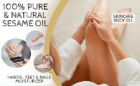 Aceite Vegetal de Sésamo Natural y Ecológico para Cuidado Facial - Hidratación Natural Certificado COSMOS - Tradicity Organic Farm - details 0