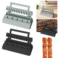 Máquina De Brochetas De Barbacoa Kebab Press Plástico Para Carne Fácil De Limpiar Herramienta Reutilizable Para Chef Domésticos - details 3