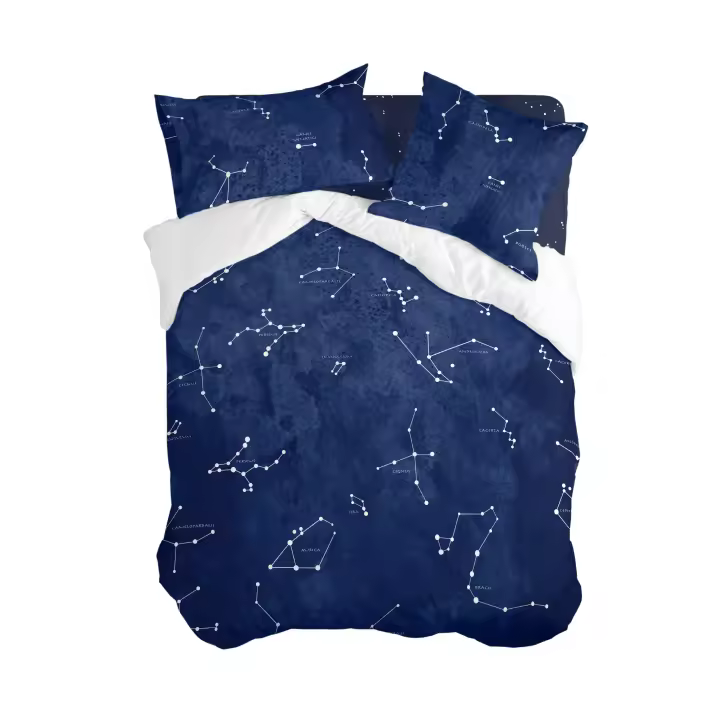 Happyfriday- Cosmos Funda nórdica, Fundas nórdicas 100% Algodón, calidad de 150 TC, Fabricado en España (No incluye fundas de almohada) - 1