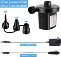 Bomba De Aire Eléctrica Portátil Para Camping Y Piscina Mini Bomba Para Colchón Inflable Y Muebles Flotantes Rápida Y Eficiente - details 4