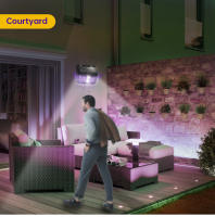 Zapador Solar De Mosquitos Con Luz LED Trap Para Insectos Recargable Al Sol Para Patio Jardín Control De Plagas Ambiental - details 9