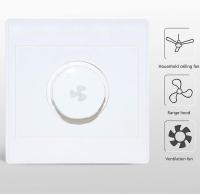86 Tipo de Ajuste Del Ventilador de Techo Controlador de Velocidad Continua Interruptor de Pared 220V 10A Para 15-300W Dimmer - details 1