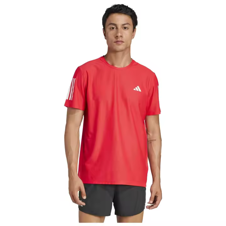 Camisetas De Manga Corta Adidas para Hombre en color Rojo - 1