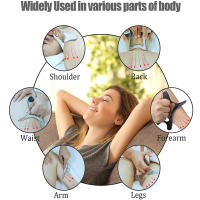 Herramienta De Masaje Gua Sha En Acero Inoxidable Para Relajación De Tissue Suave Reducción De Dolor En Cabeza Cuello Espalda - details 14