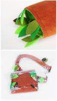 Cálido Nido De Algodón Peluche Para Rata Conejo Ferret Hamster Doble Capa Colchón De Hamaca Para Pequeños Animales De Compaña - details 8