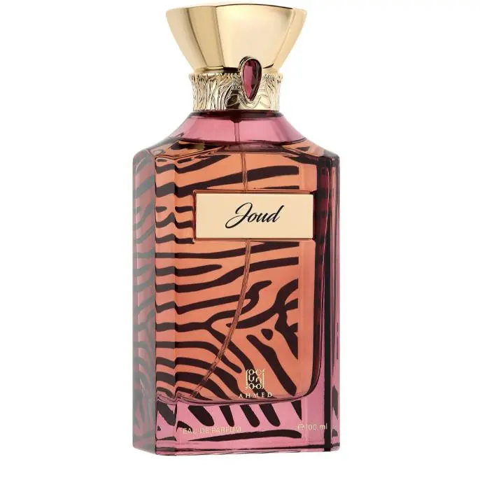 Fragancia JOUD de Ahmed Al Maghribi - EDP 100 ml Perfume Unisex con Azafrán, Canela y Habas Tonka - 1