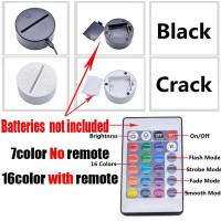 Lámpara De Noche Bitcoin Coin Art En Acrílico Con LED Sensor Táctil 16 Colores Cambiantes 3D Para Decoración De Habitación Luz De Mesa - details 5