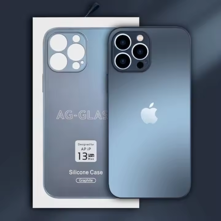 Apple Iphone 14 Pro Carcasa Glass Funda Silicona Protección Cámara - 1