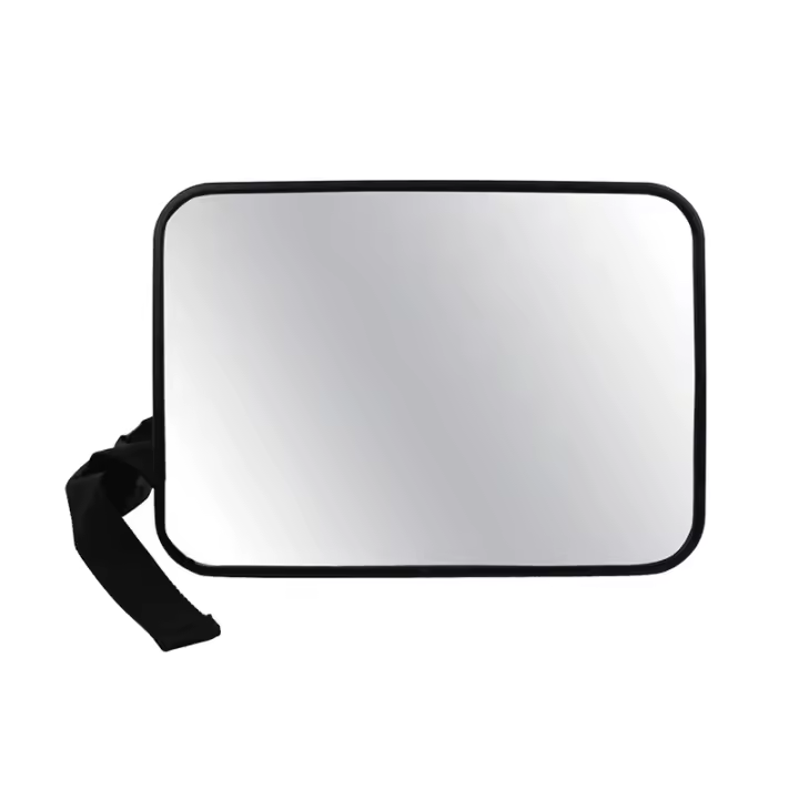Espejo De Seguridad Para Asiento Infantil Ajustable Y Amplio Para Coche Monitor De Bebé Espejo Interior De Coche Cuadrado - 1