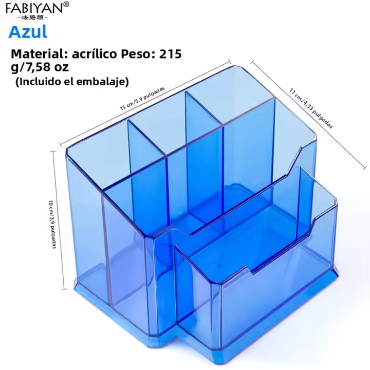 Organizador De Acrílico Para Productos De Uñas 5-Grillas Divisor De Esmalte De Uñas Estante De Manejo De Uñas Caja De Almacenamiento Para Herramientas De Manicura - 1