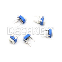 Potenciómetro De Ajuste RM065 Serie 20pcs Rangos De 100 a 1M Ohm Resistor Variador Con Tolerancia De Precisión ±10% - details 1
