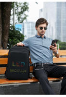 Mochila Inteligente LED 15.6 Pulgadas Para Negocios Y Viajes Con Pantalla Mochila Multimedia Para Hombres Y Mujeres Estilo Moderno - details 14