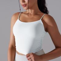 Top De Yoga Para Mujer Fitness Deportivo Push up Cómodo Reversible Brocado Top De Deporte Crop Top Para Gimnasio Y Running - details 9