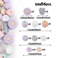 LOFCA 22mm Hebillas Redondas De Silicona Suelta Para Collares De Silicona DIY Hebillas De Silicona BPA Free - details 8